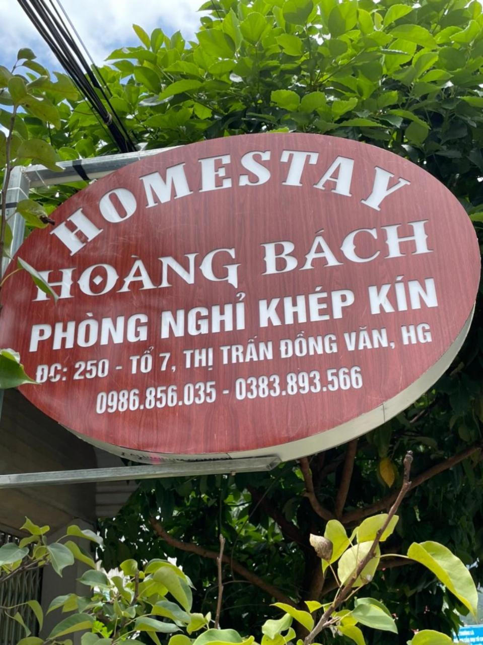 Hoang Bach Homestay Dồng Van Bagian luar foto